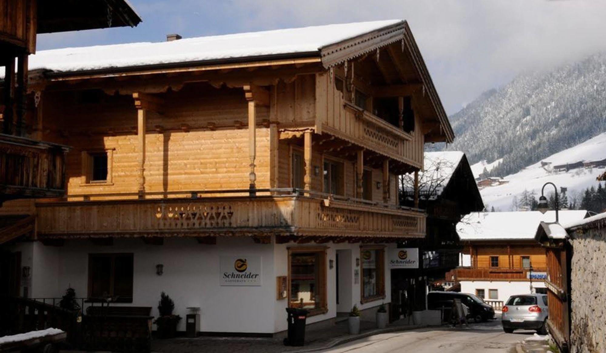 Das Gaestehaus Schneider Am Dorfplatz Alpbach Zewnętrze zdjęcie